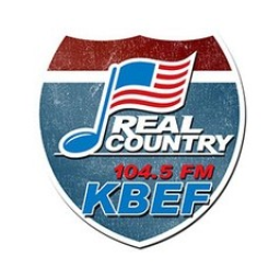 Radio KBEF Real Country 104.5 FM