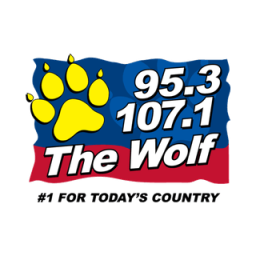 Radio WXLF/ WZLF 95.3 - 107.1 The Wolf